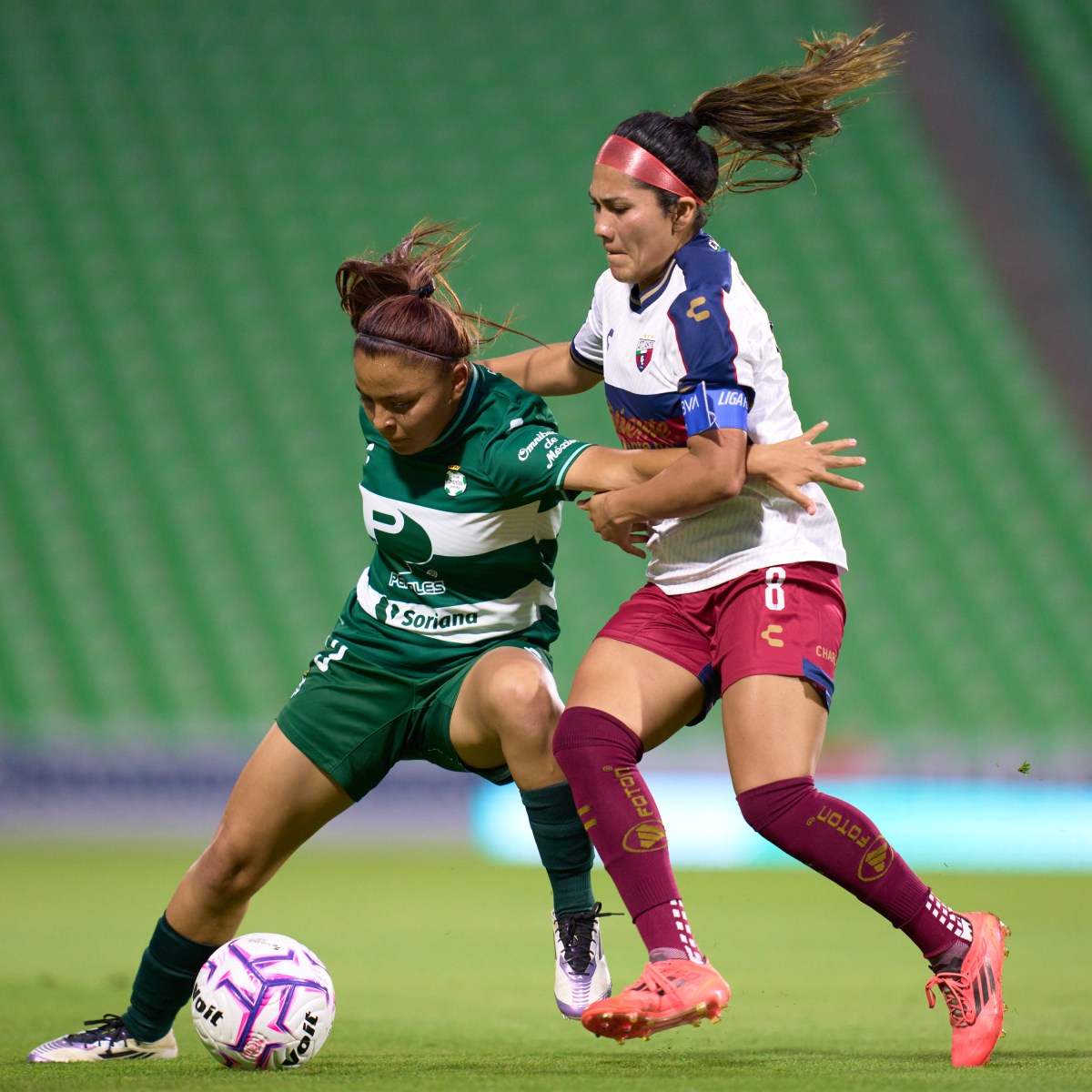 ATLANTE FEMENIL SE MIDIÓ AL CLUB&nbsp;SANTOS